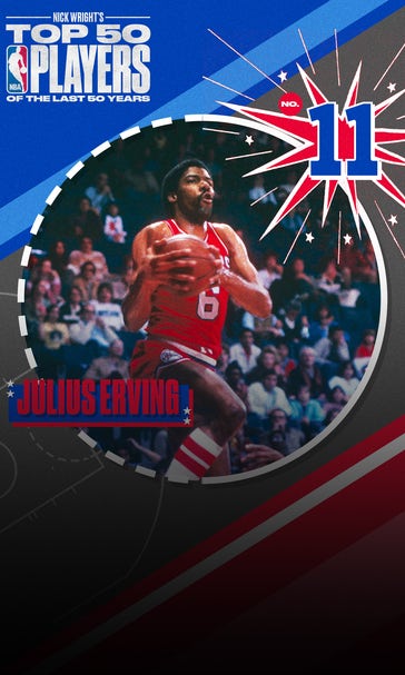 Top 50 NBA players from last 50 years: Julius Erving ranks No. 11
